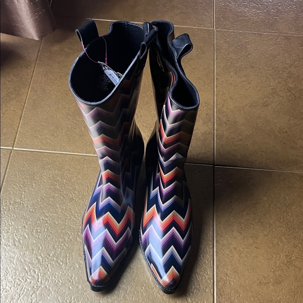 Blazin Roxx Multicolor Zigzag Women's Boots